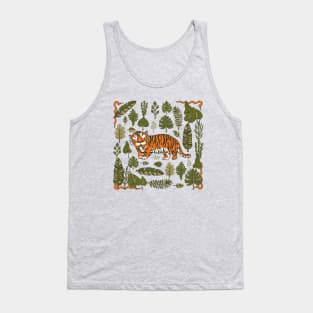 Tiger in forest Tank Top